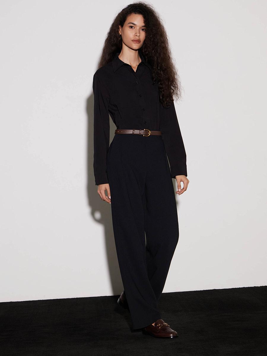 LWSW-105023 Рубашка (черный, XS)