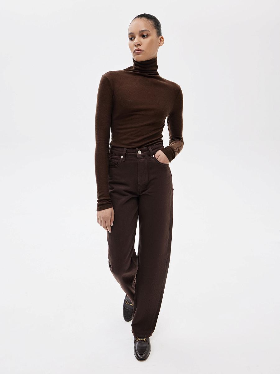 LWWA-616001 Водолазка (коричневый, M)