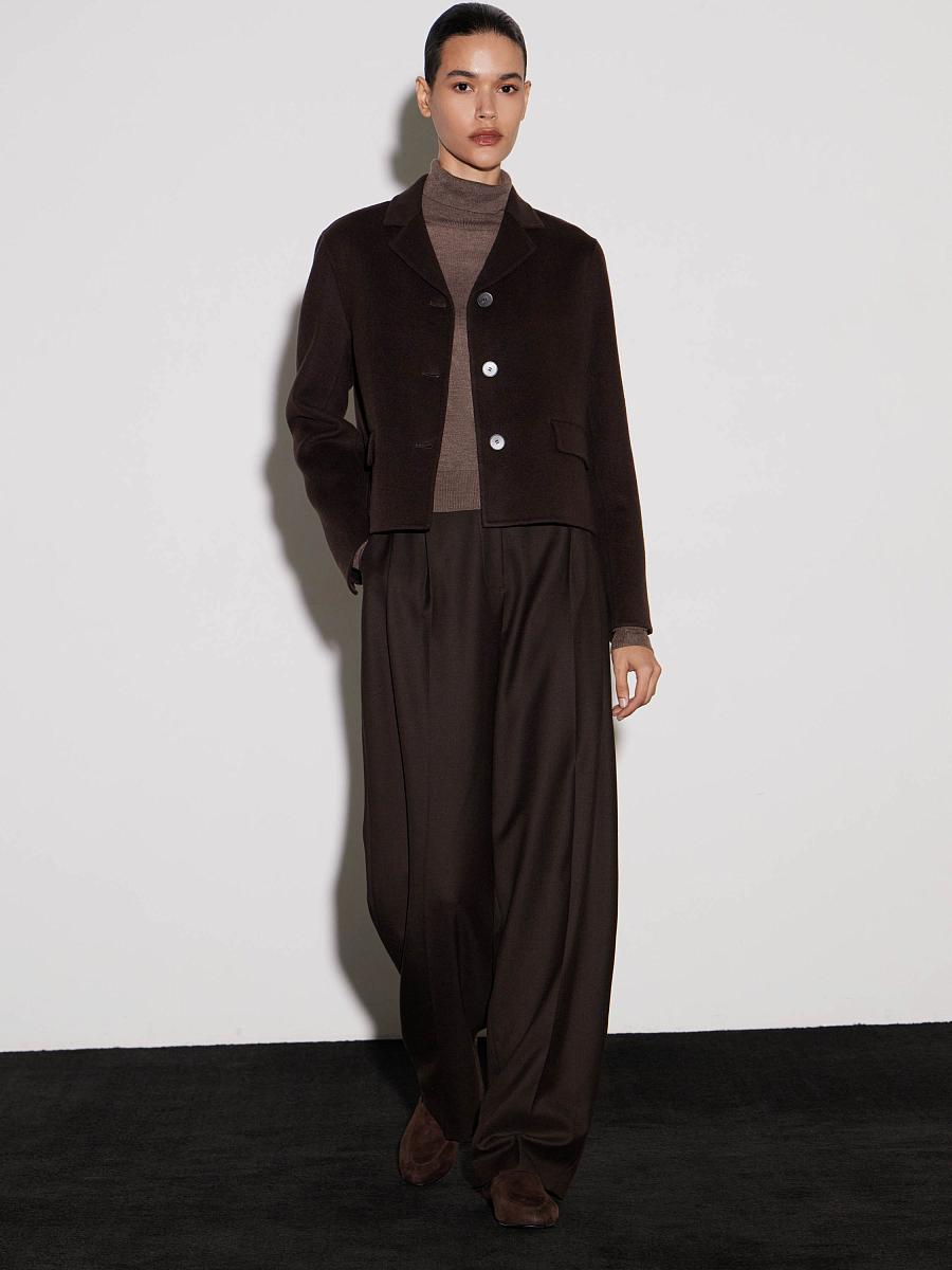 LWWN-045008 Пальто (темно-коричневый, S)