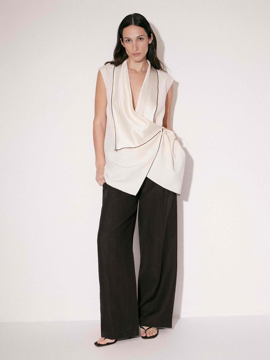 LWWA-155006 Жилетка (бежевый, XS)