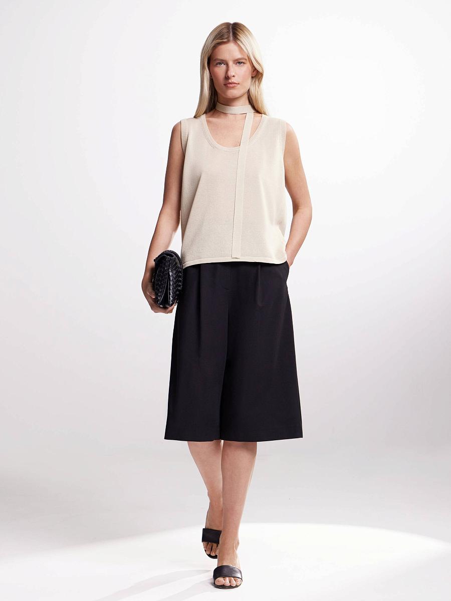 LWWL-075045 Трикотажная блузка (бежевый, S)