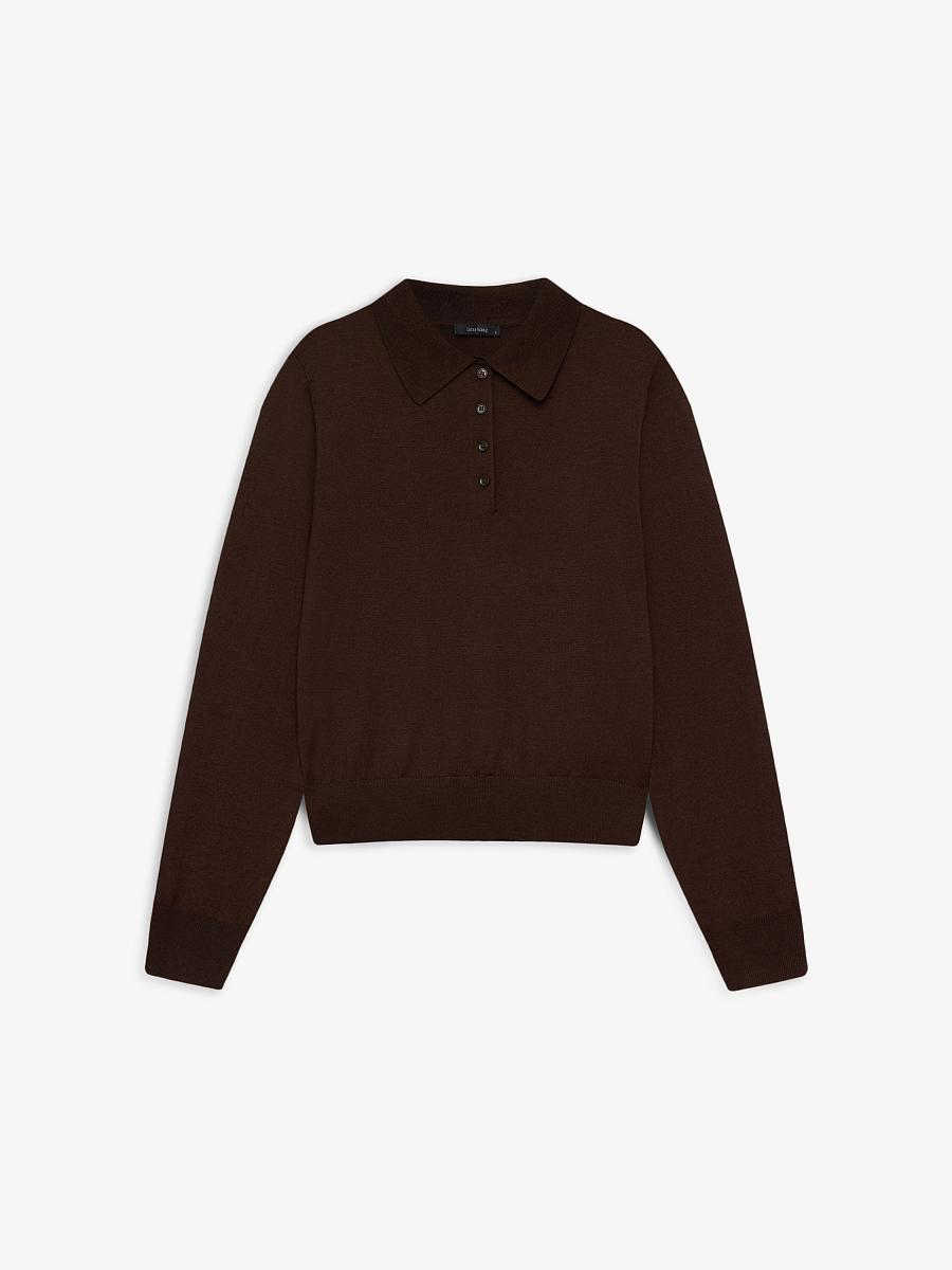 LWWA-346009 Джемпер (темно-коричневый, S)