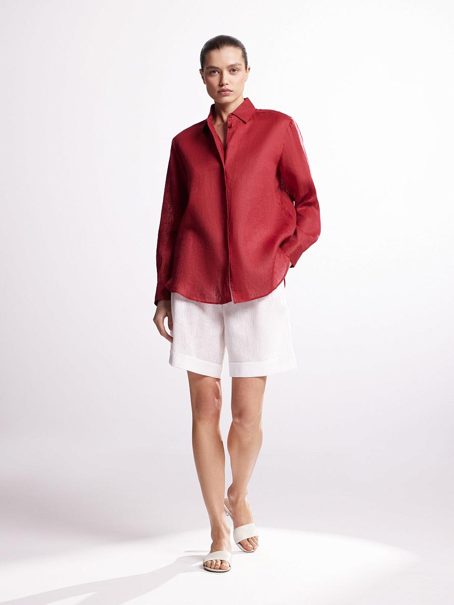 LWWL-105017 Рубашка (красный, S)