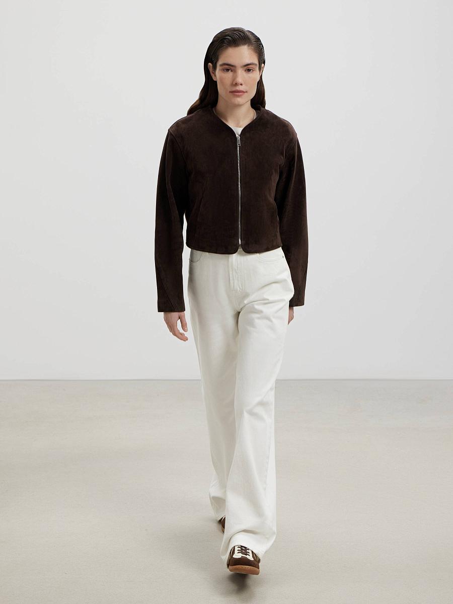 LWWL-355002 Кожаная куртка (коричневый, L)