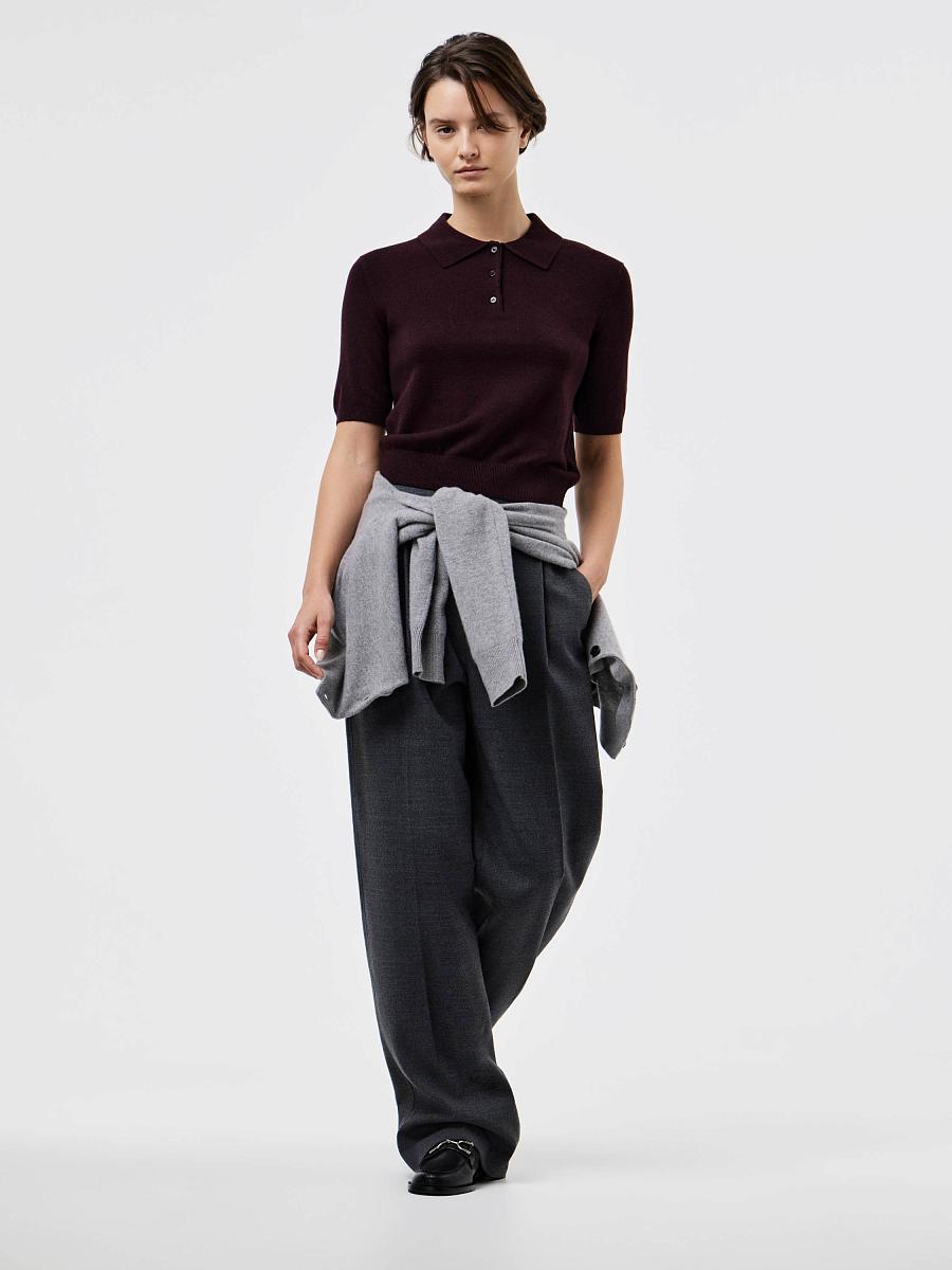 LWWN-345012 Джемпер (бордовый, S)