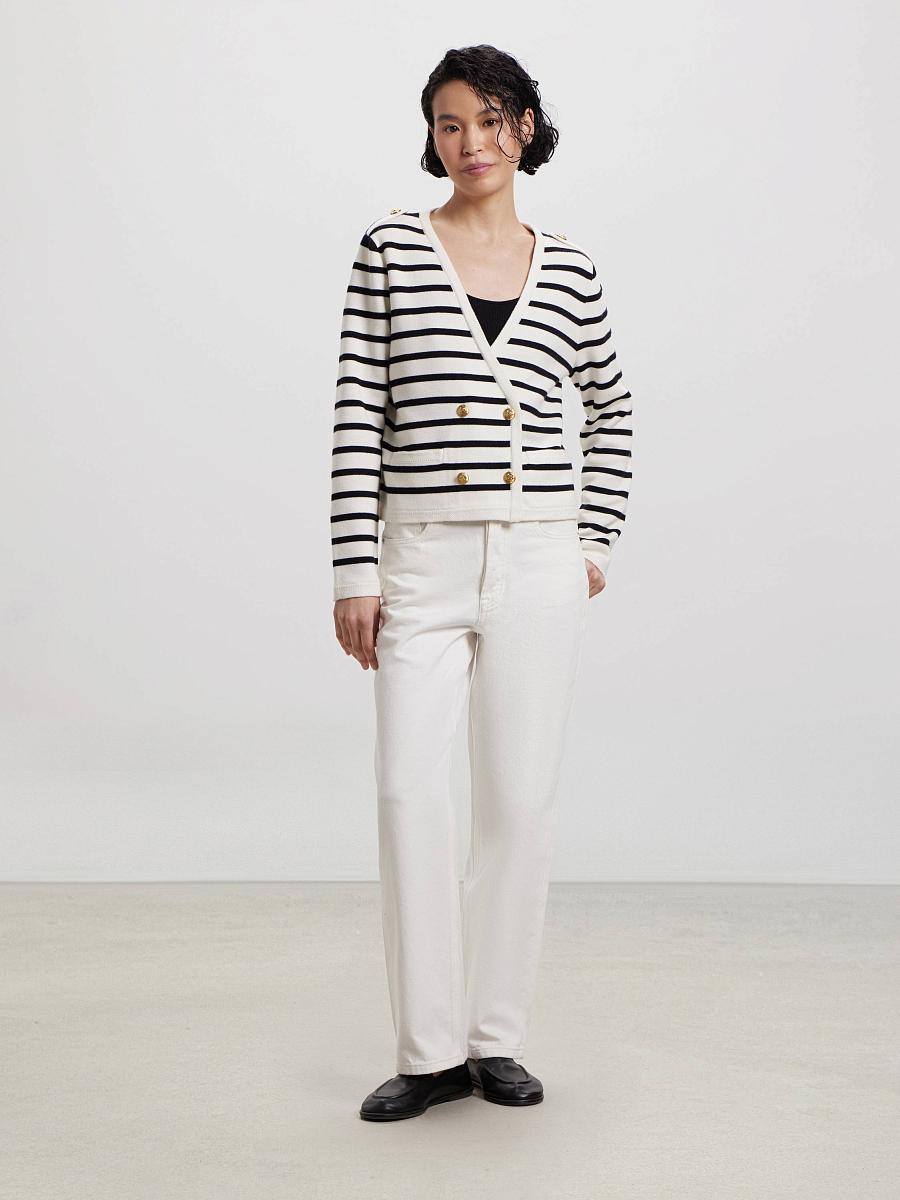 LWWL-205003 Кардиган (белый, S)