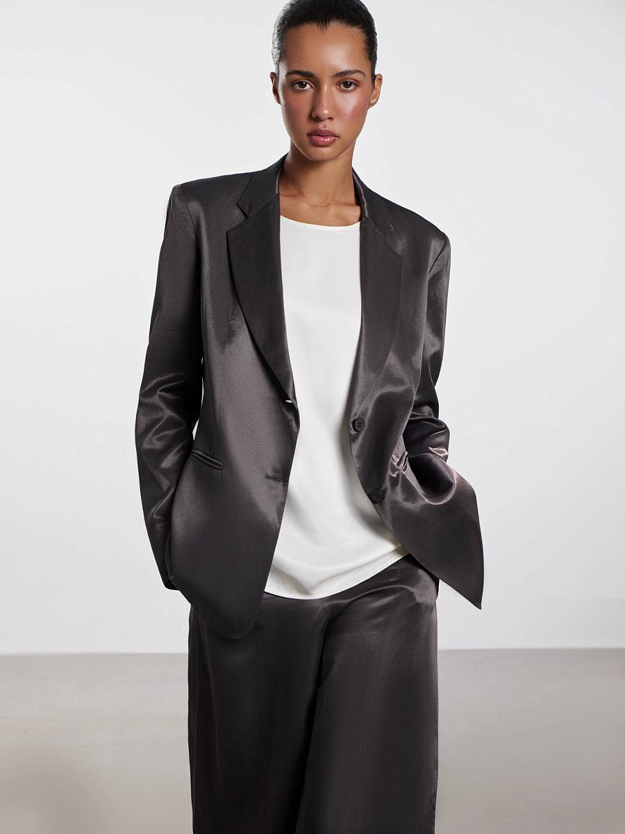 LWWL-125001 Жакет (коричневый, XS)