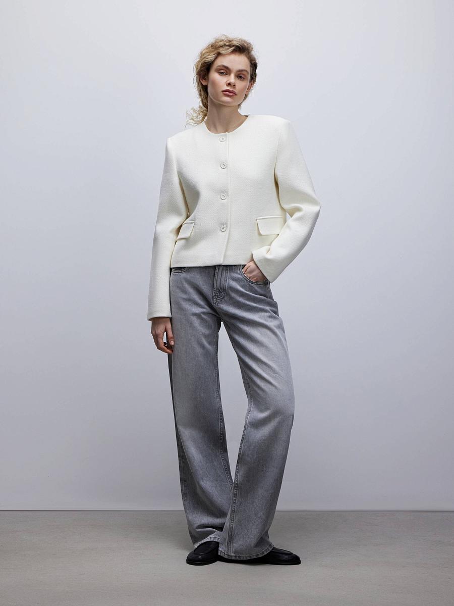 LWWL-125039 Жакет (кремовый, M)