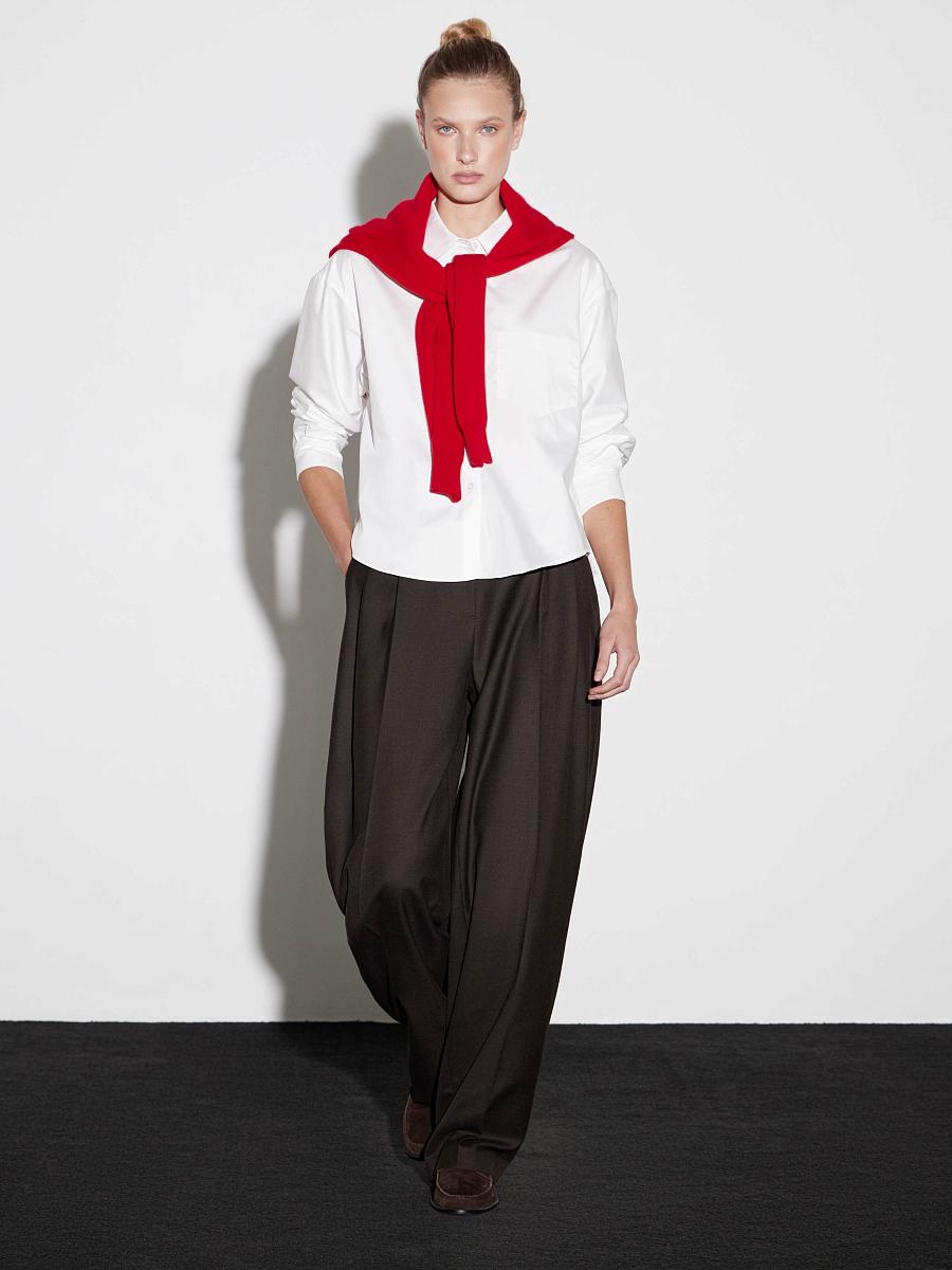 LWWN-105010 Рубашка (белый, XS)