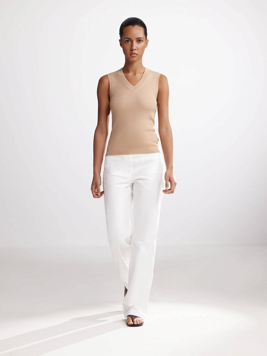 LWWL-075020 Трикотажная блузка (песочный, S)