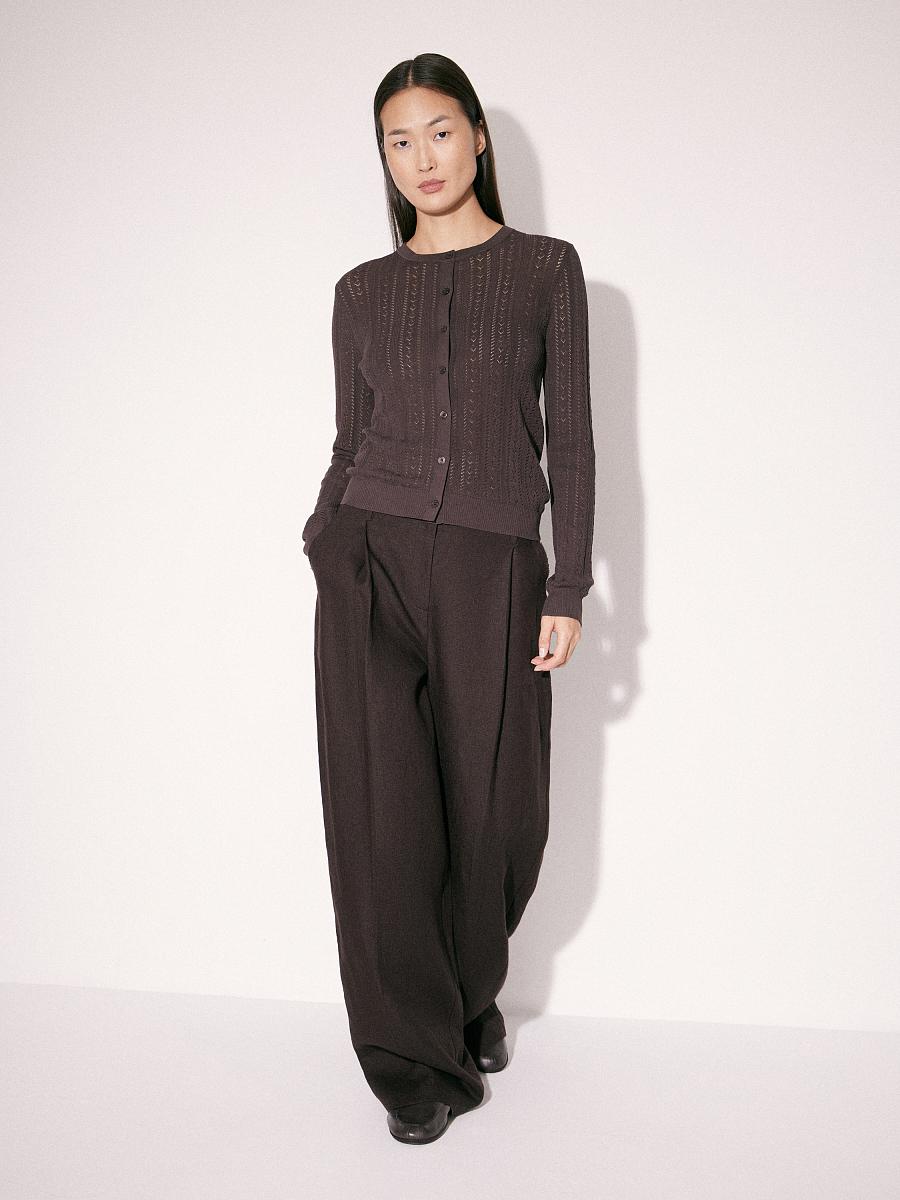 LWWA-346007 Джемпер (темно-коричневый, S)