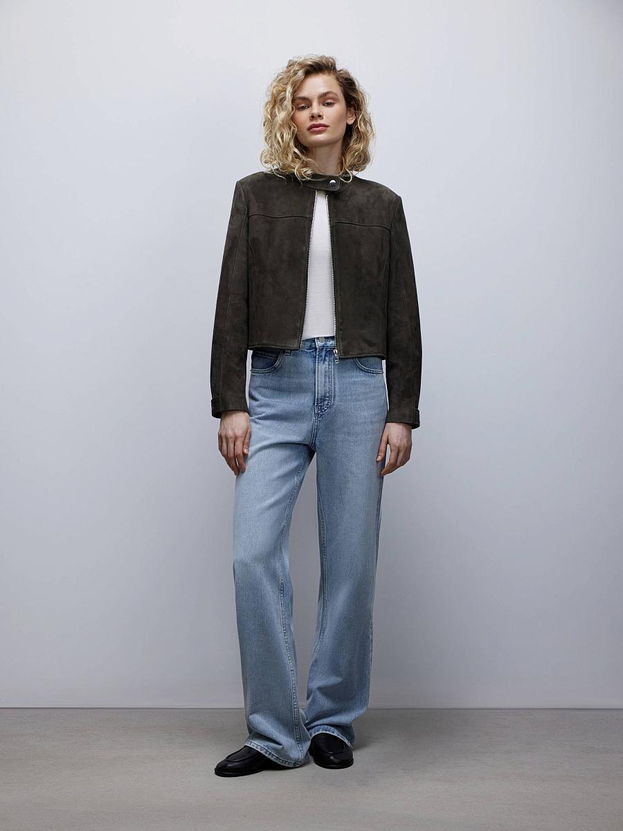 LWWL-355004 Замшевая куртка (серый, S)