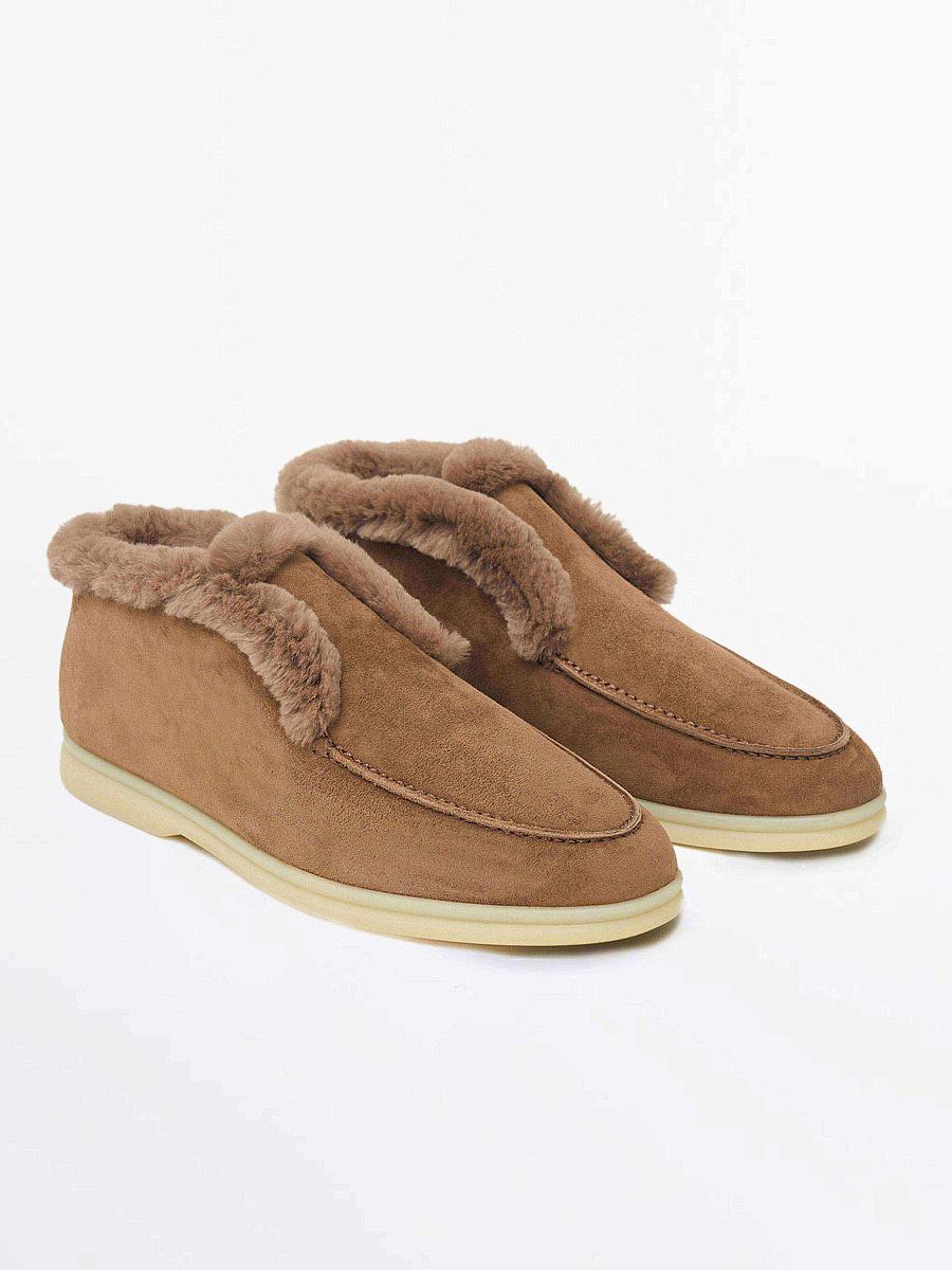 LWWN-656002 Лоферы (карамель, 36)