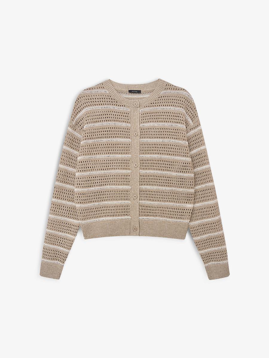 LWWA-206011 Кардиган (бежевый, S)