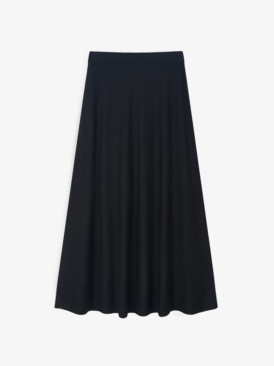 LWWA-816003 Юбка трикотажная (черный, S)