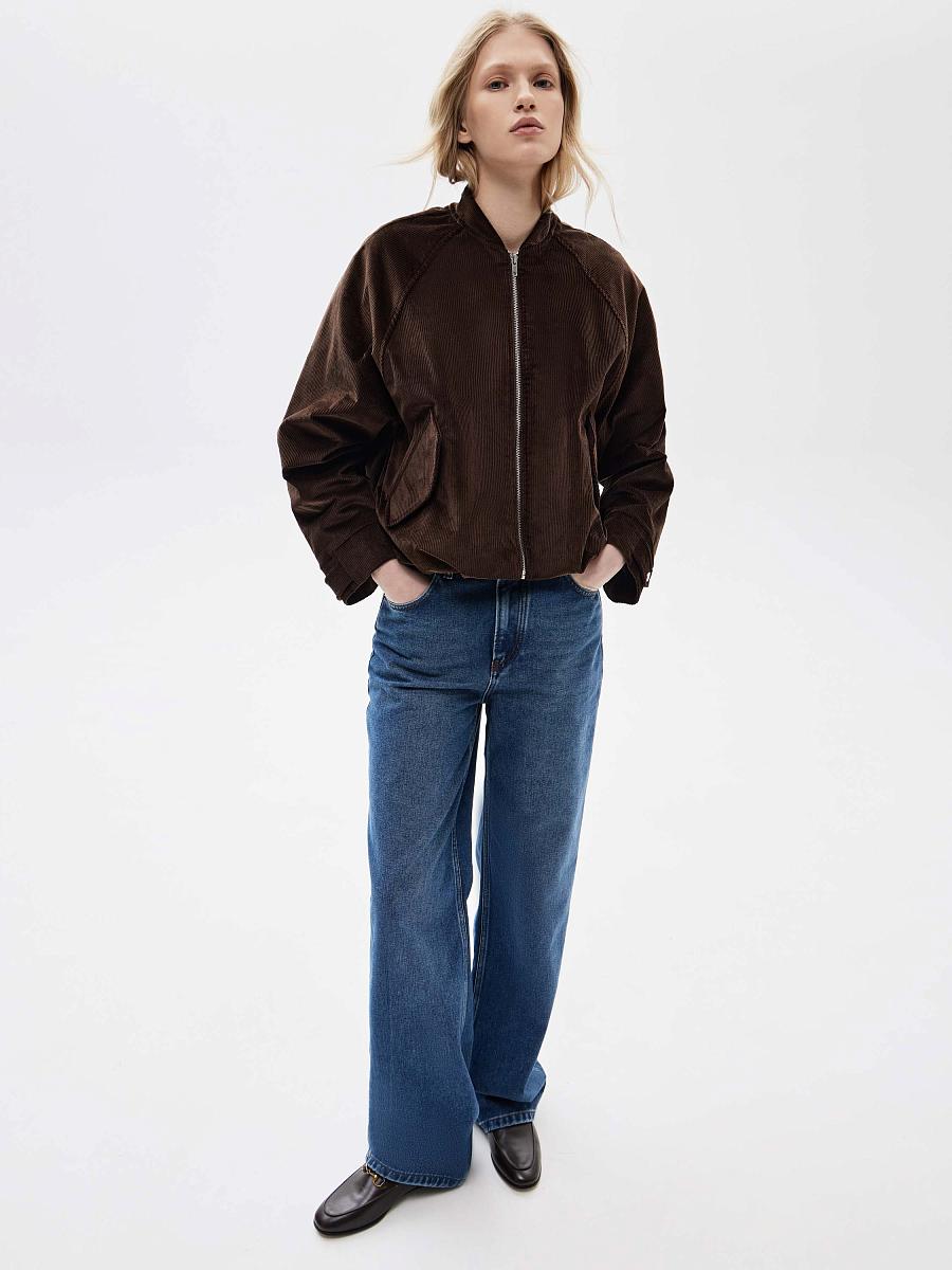 LWWN-565008 Бомбер (коричневый, S)