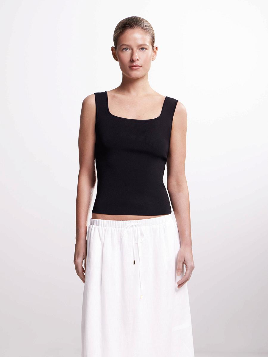 LWWL-075029 Трикотажная блузка (черный, L)