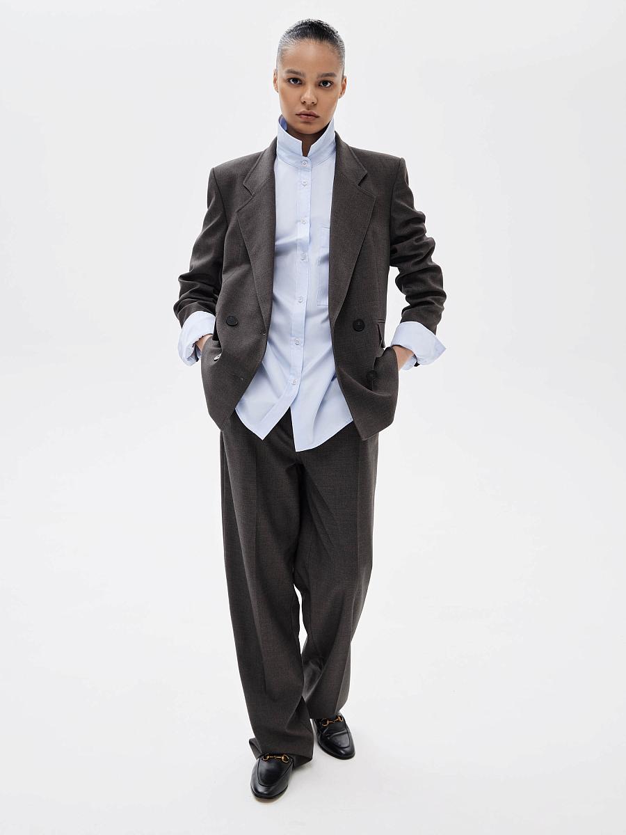 LWWN-125056 Жакет (коричневый, S)