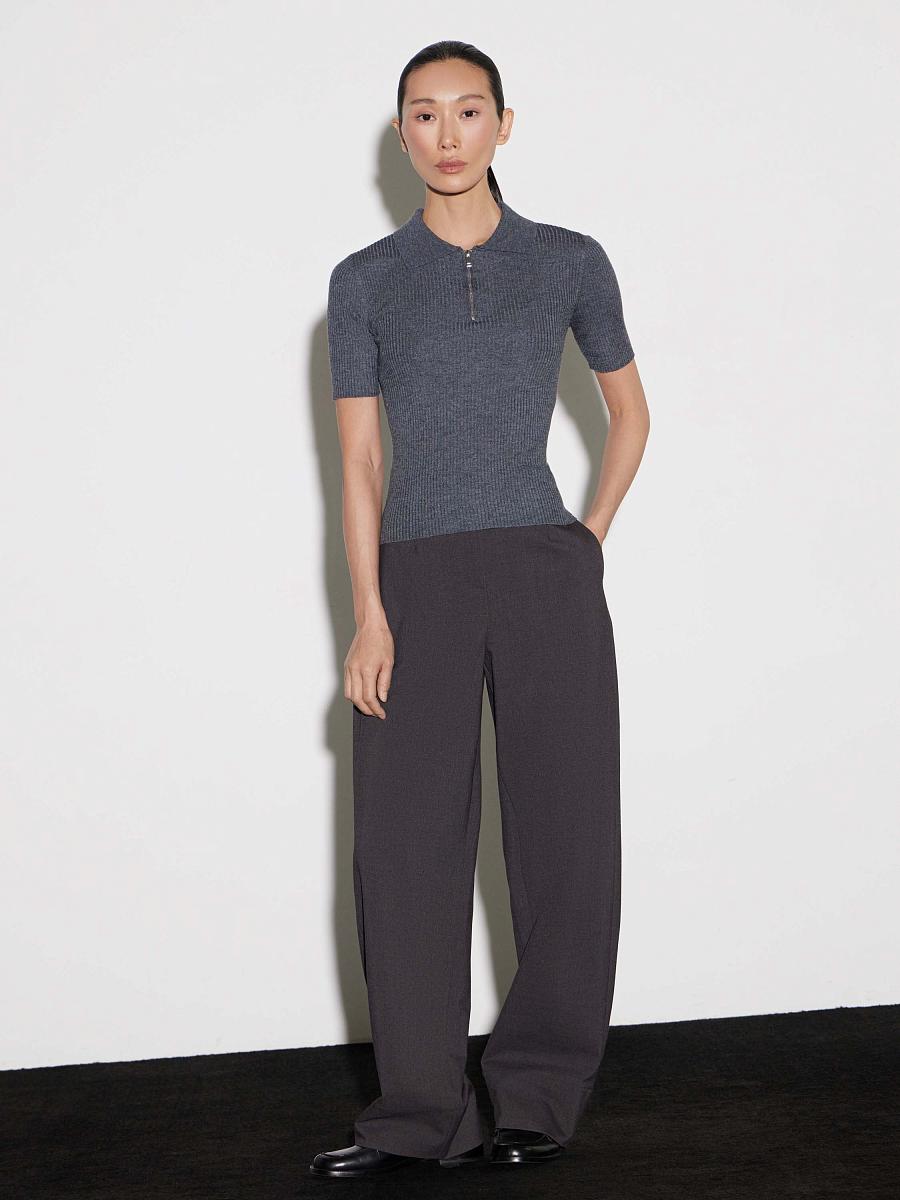 LWWN-075004 Топ трикотажный (серый, S)