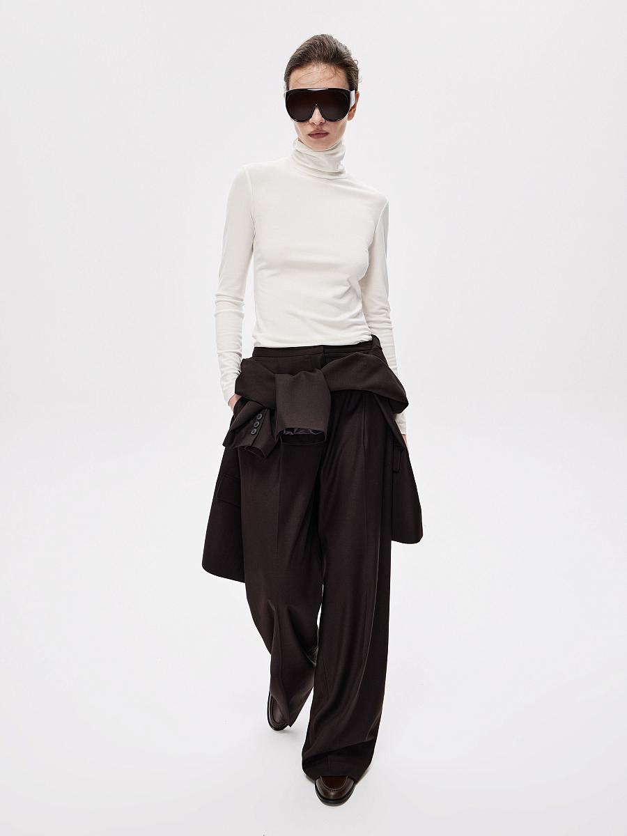 LWWN-615004 Водолазка (белый, XS)