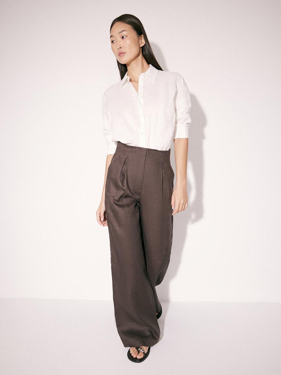 LWWA-105063 Рубашка (кремовый, XS)