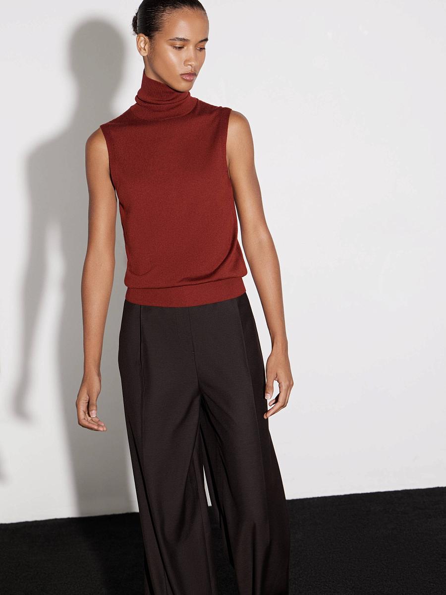 LWWN-075006 Топ трикотажный (бордовый, L)