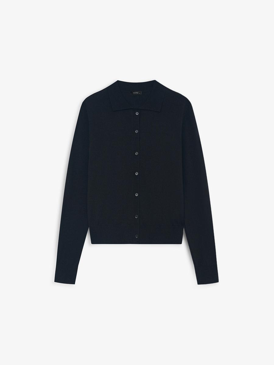 LWWA-206004 Кардиган (черный, L)