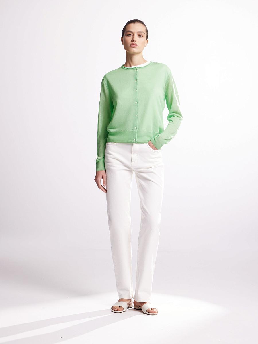 LWWL-205008 Кардиган (светло-зеленый, S)