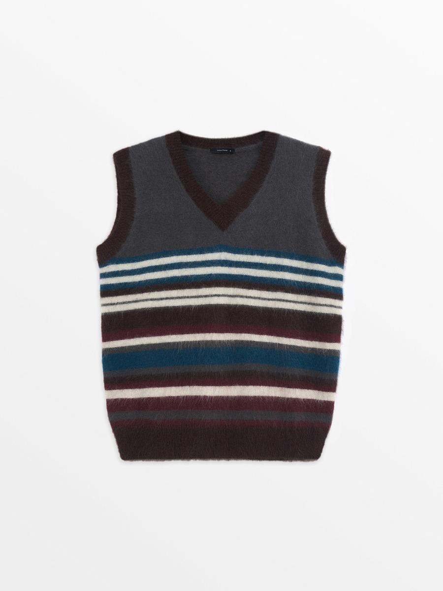 LWWN-076014 Топ трикотажный (коричневый, M)