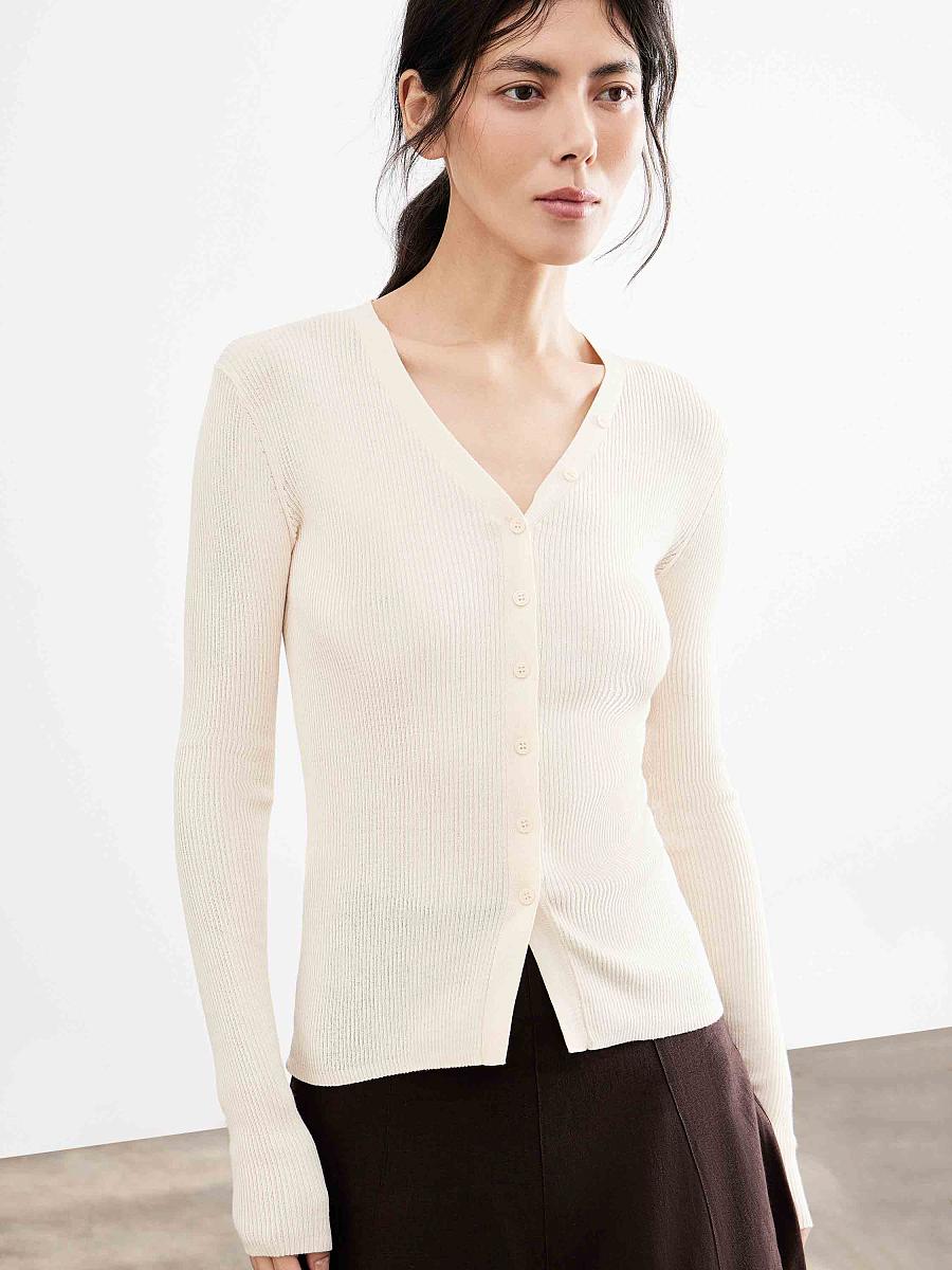 LWWA-206017 Кардиган (кремовый, S)