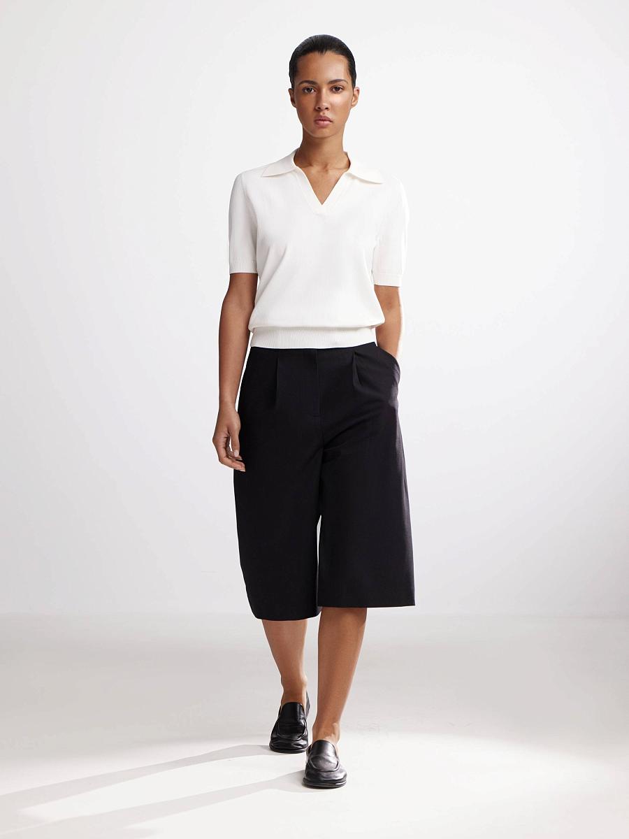 LWWL-075003 Трикотажная блузка (молочный, XS)