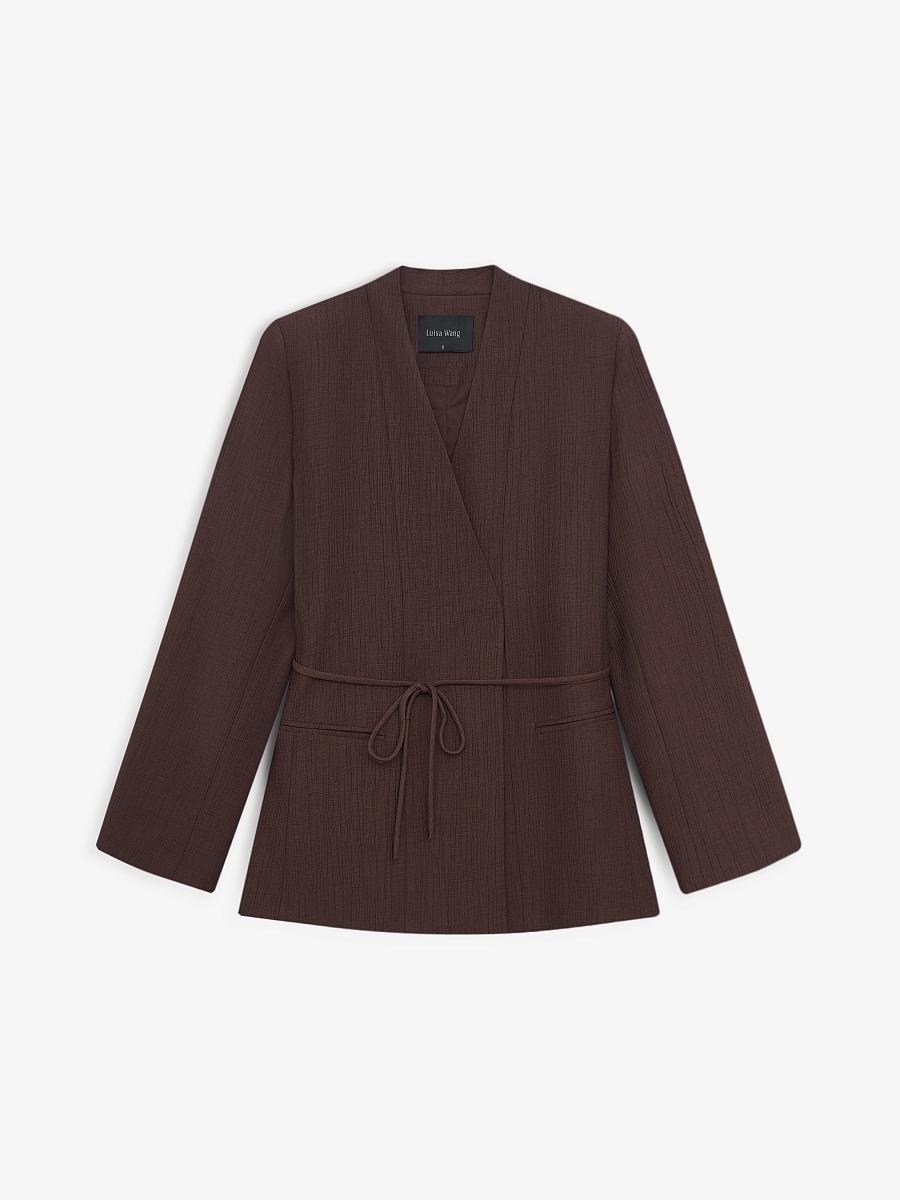 LWWA-125020 Жакет (коричневый, XS)