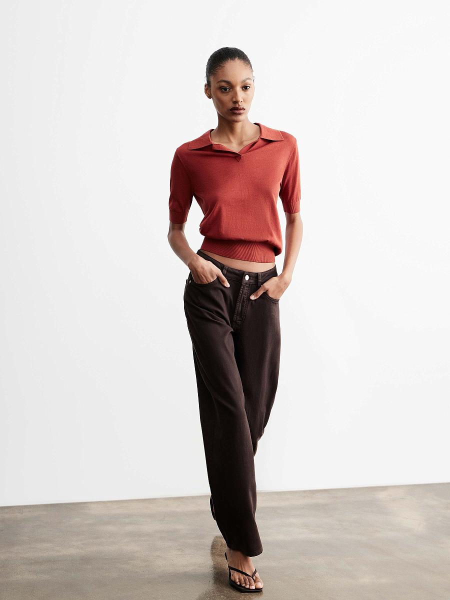 LWWA-545019 Джинсы (коричневый, 36)