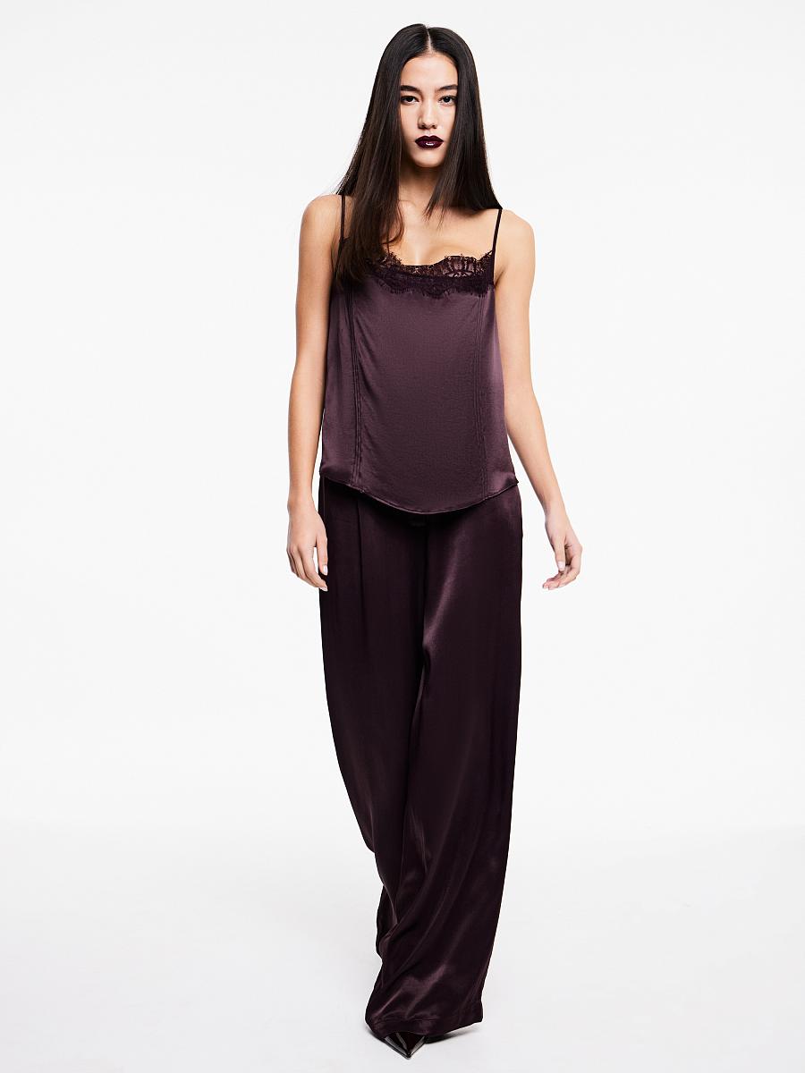 LWWN-135056 Брюки (Сливовый, XS)