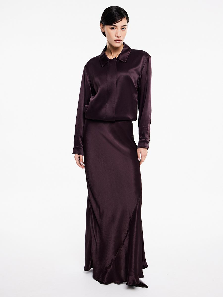 LWWN-035055 Юбка (Сливовый, S)