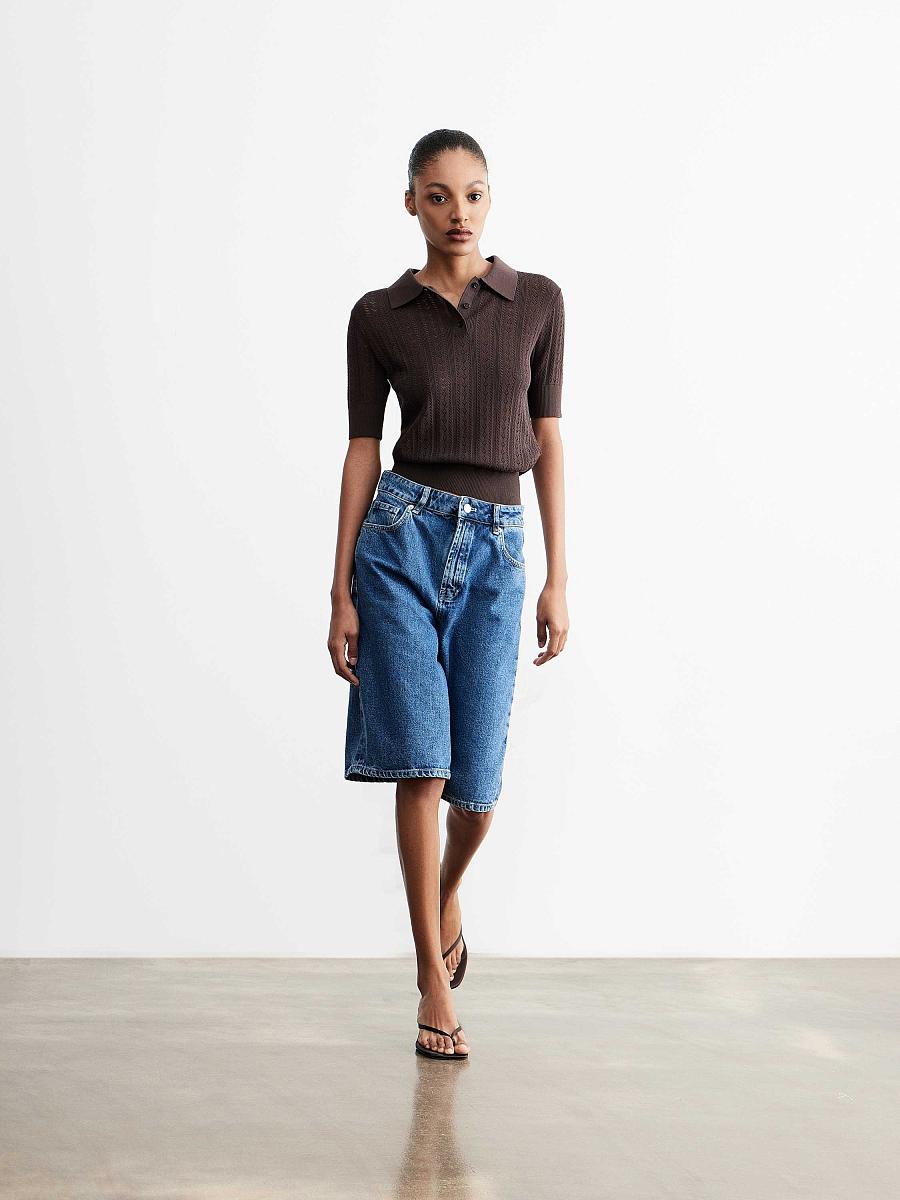 LWWA-235002 Джинсовые шорты (синий, 36)