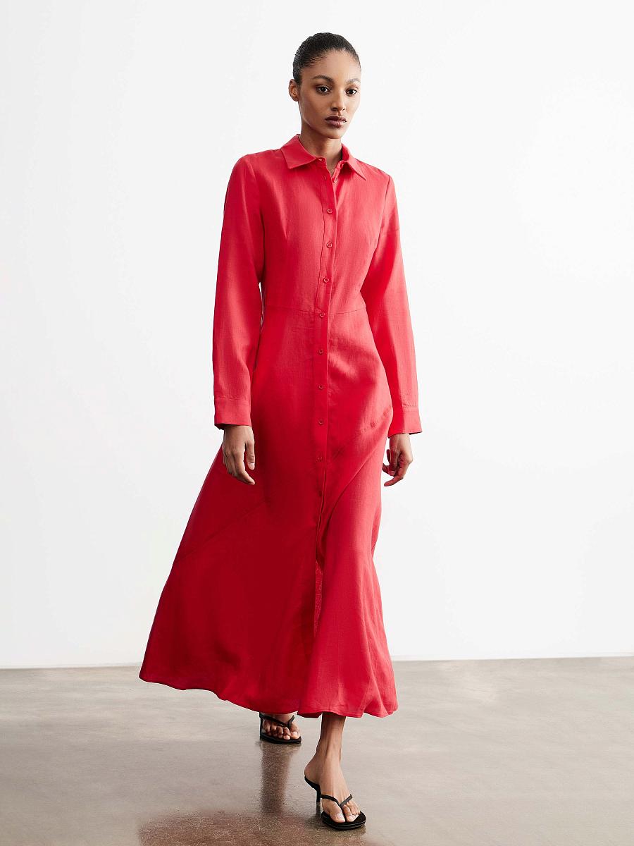 LWWA-025066 Платье (красный, XS)