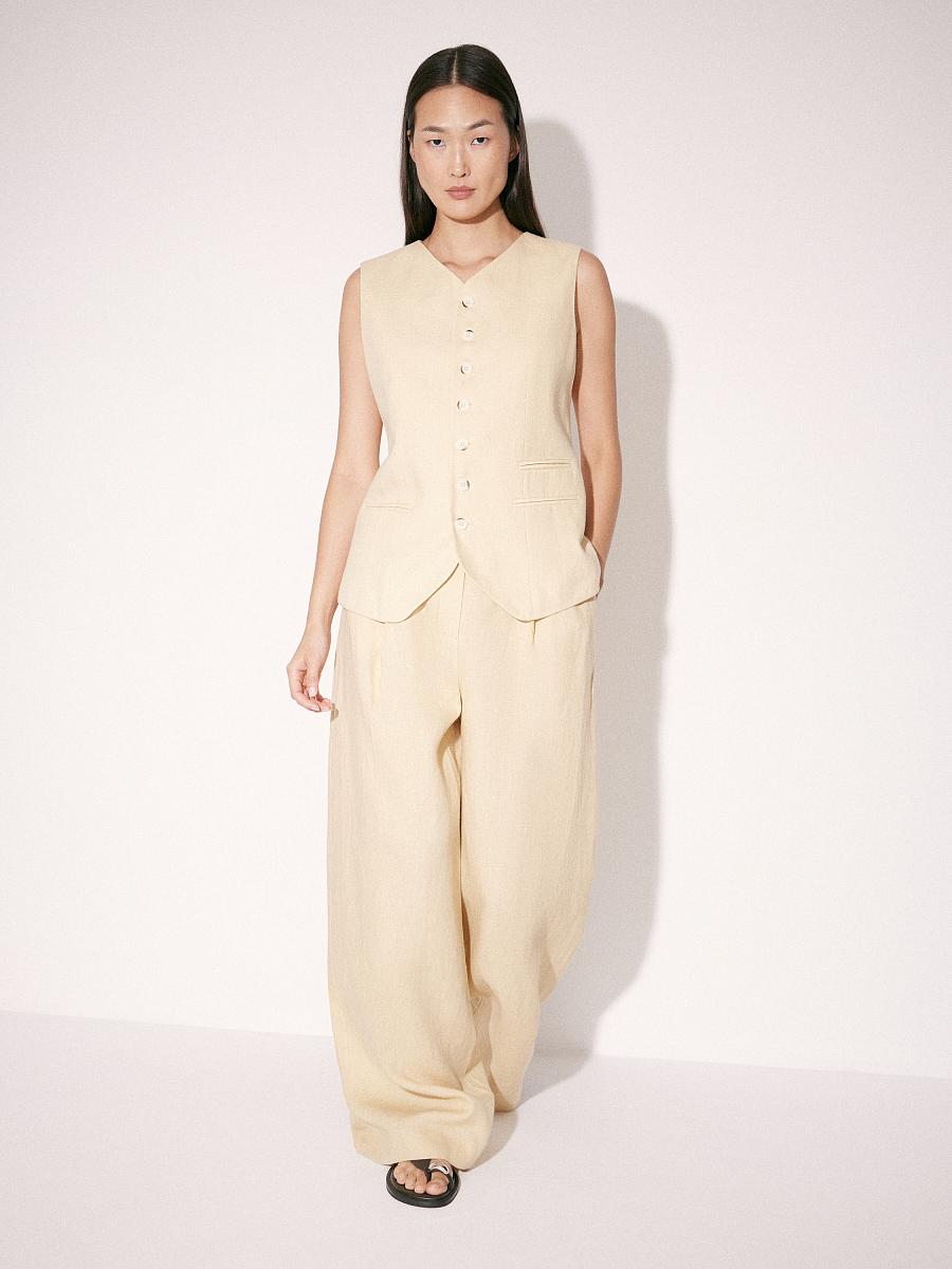 LWWA-155008 Жилетка (жёлтый, XS)