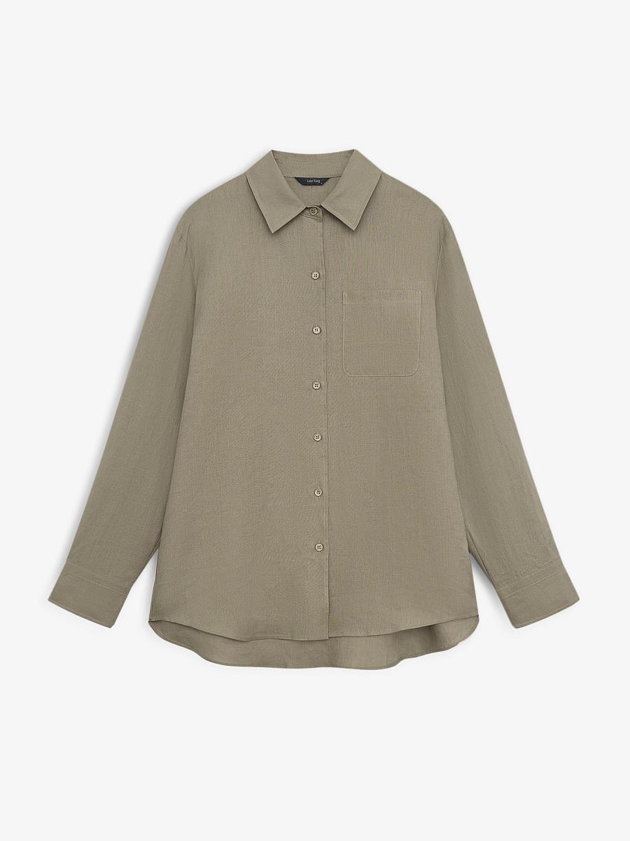 LWWA-105027 Рубашка (зеленый, XS)
