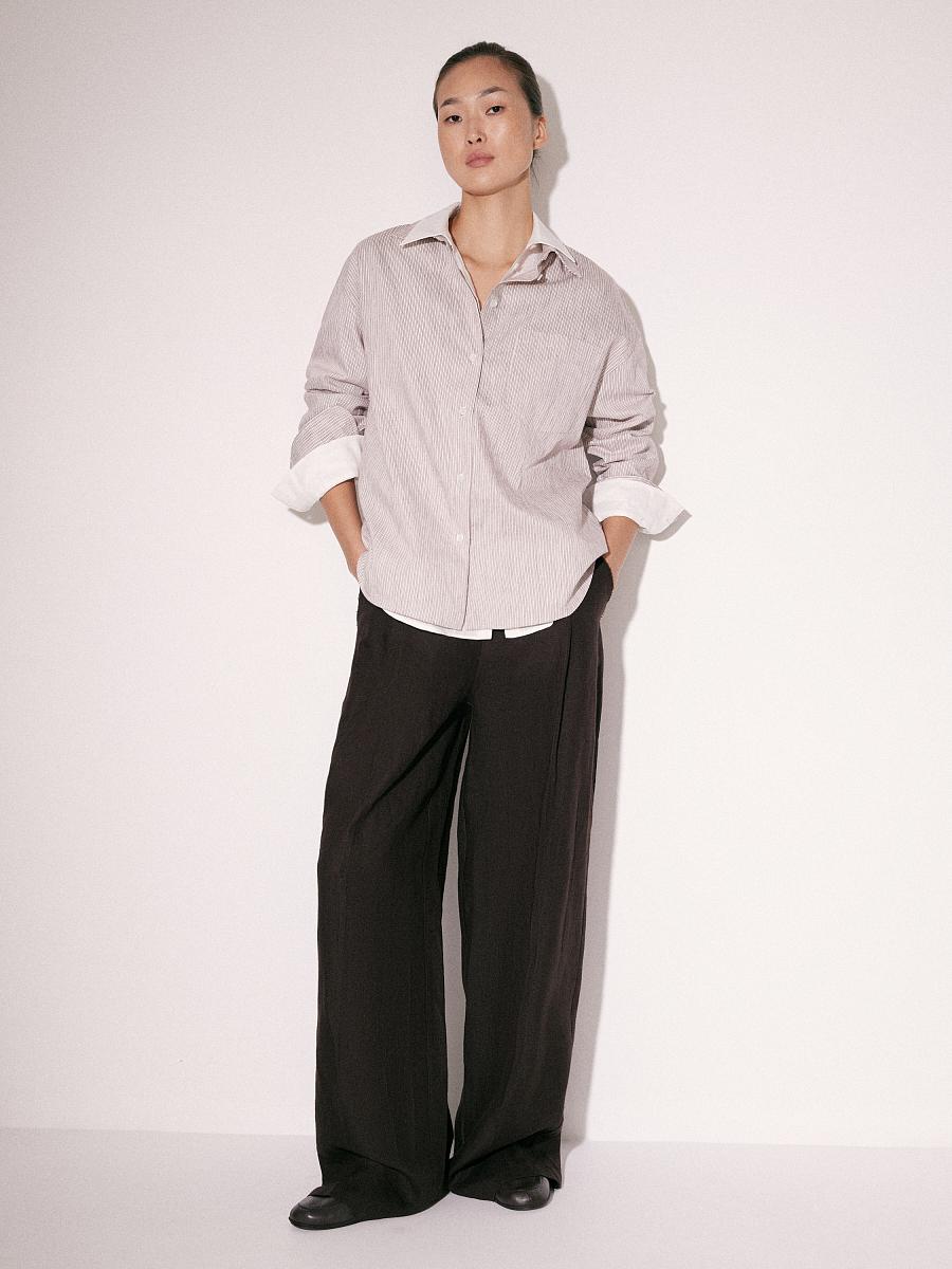 LWWA-105082 Рубашка (бежевый, XS)