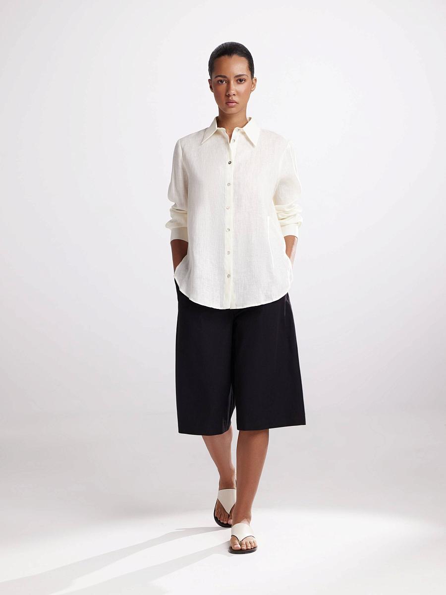 LWSL-105165 Рубашка (кремовый, S)