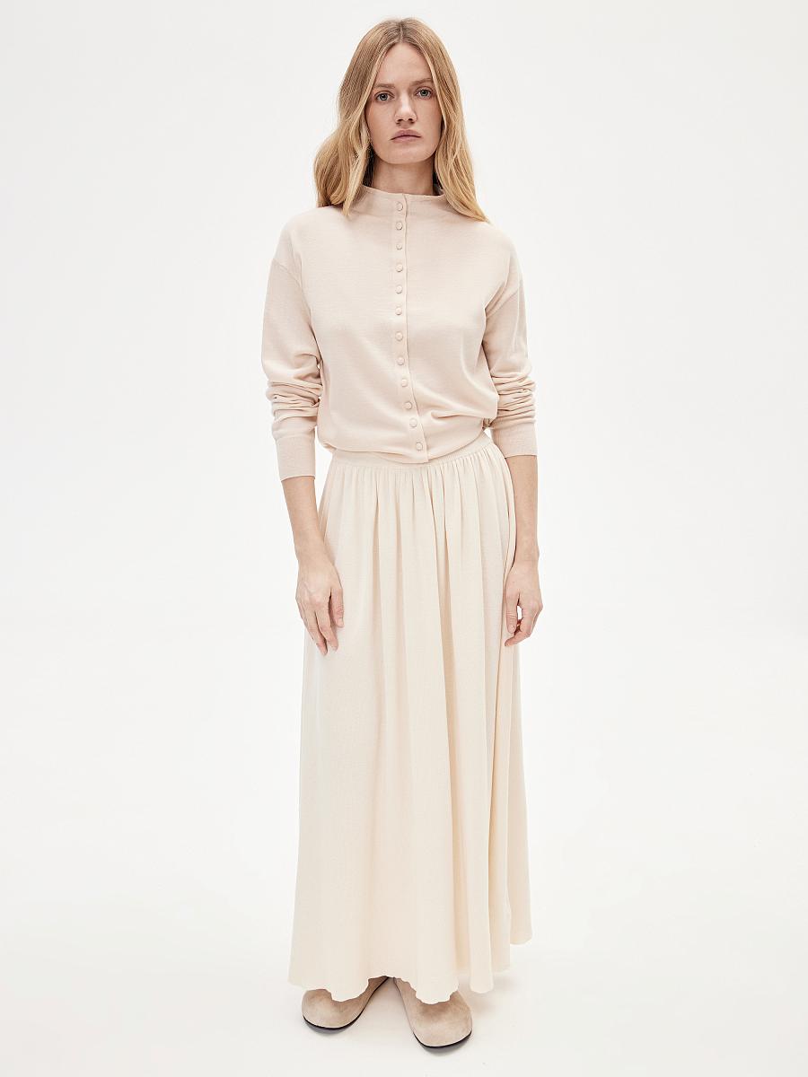 LWWA-816005 Юбка трикотажная (кремовый, S)