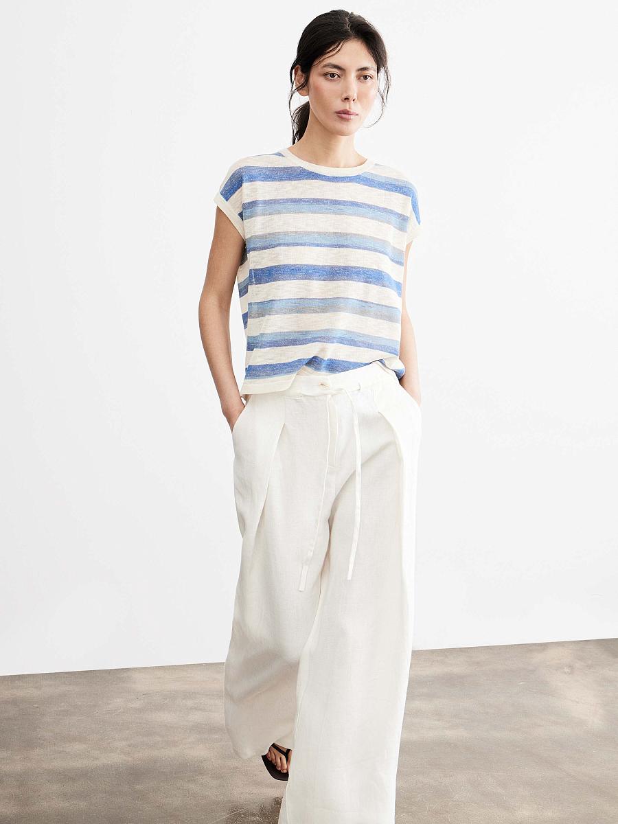 LWWA-076033 Топ трикотажный (кремовый, S)