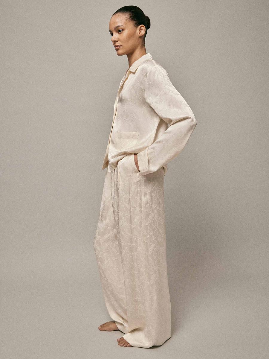 LWWA-135093 Брюки (кремовый, S)