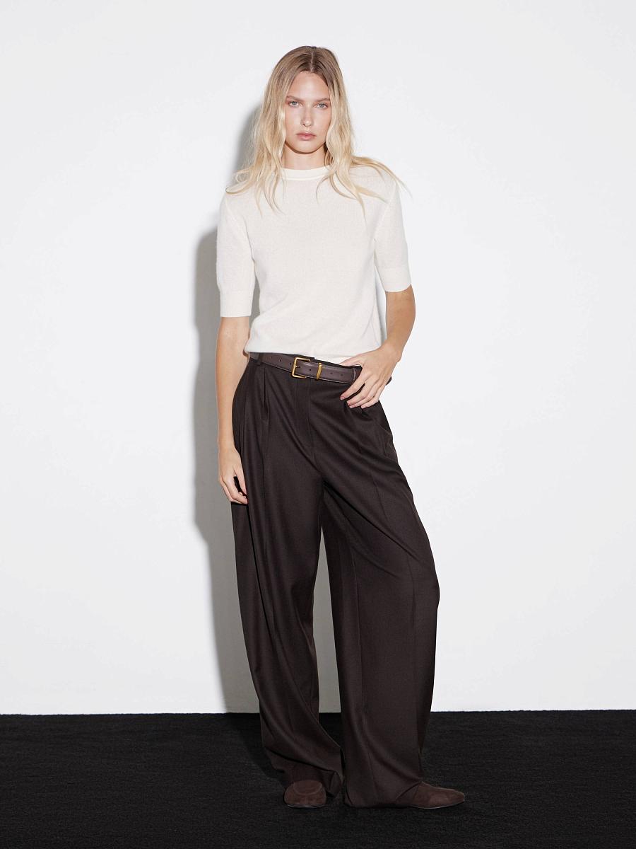 LWWN-075001 Топ трикотажный (белый, S)