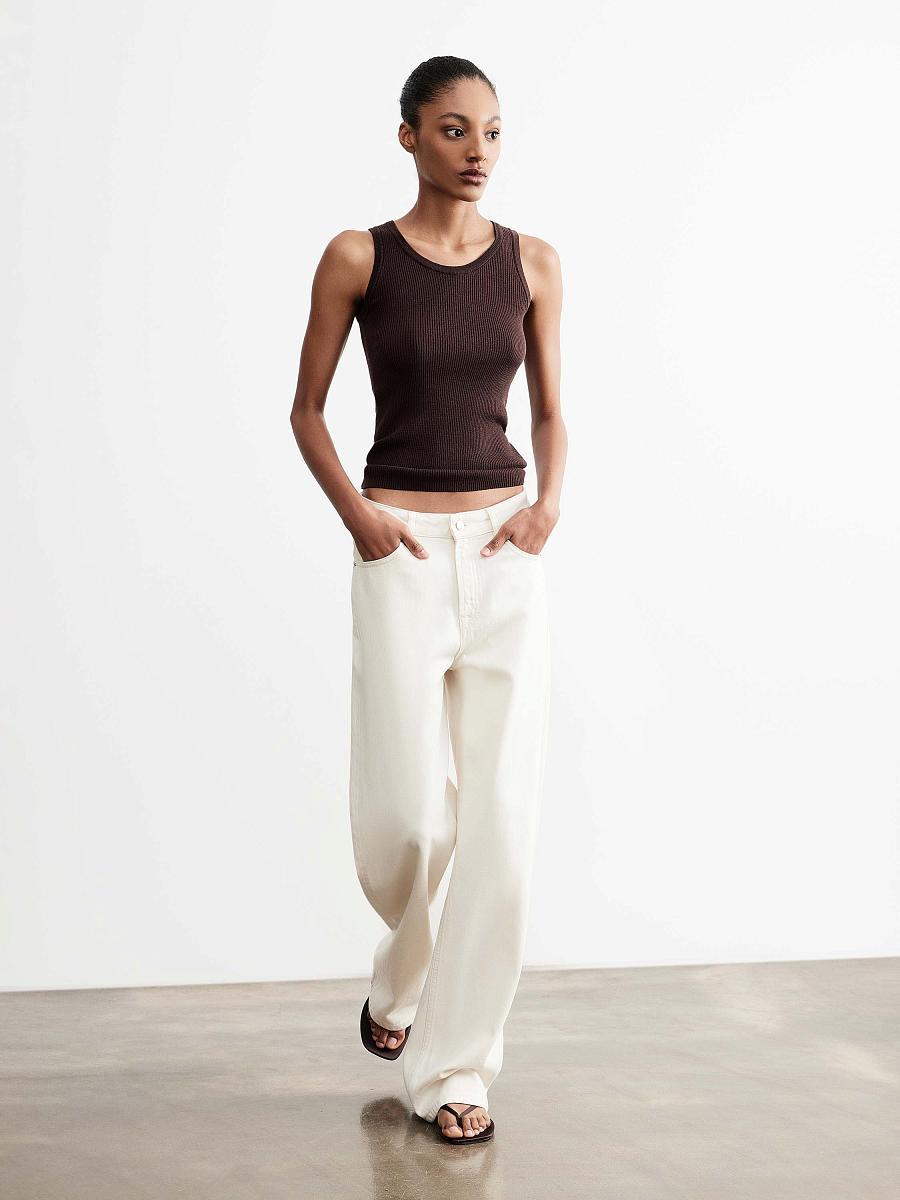 LWWA-545017 Джинсы (кремовый, 36)