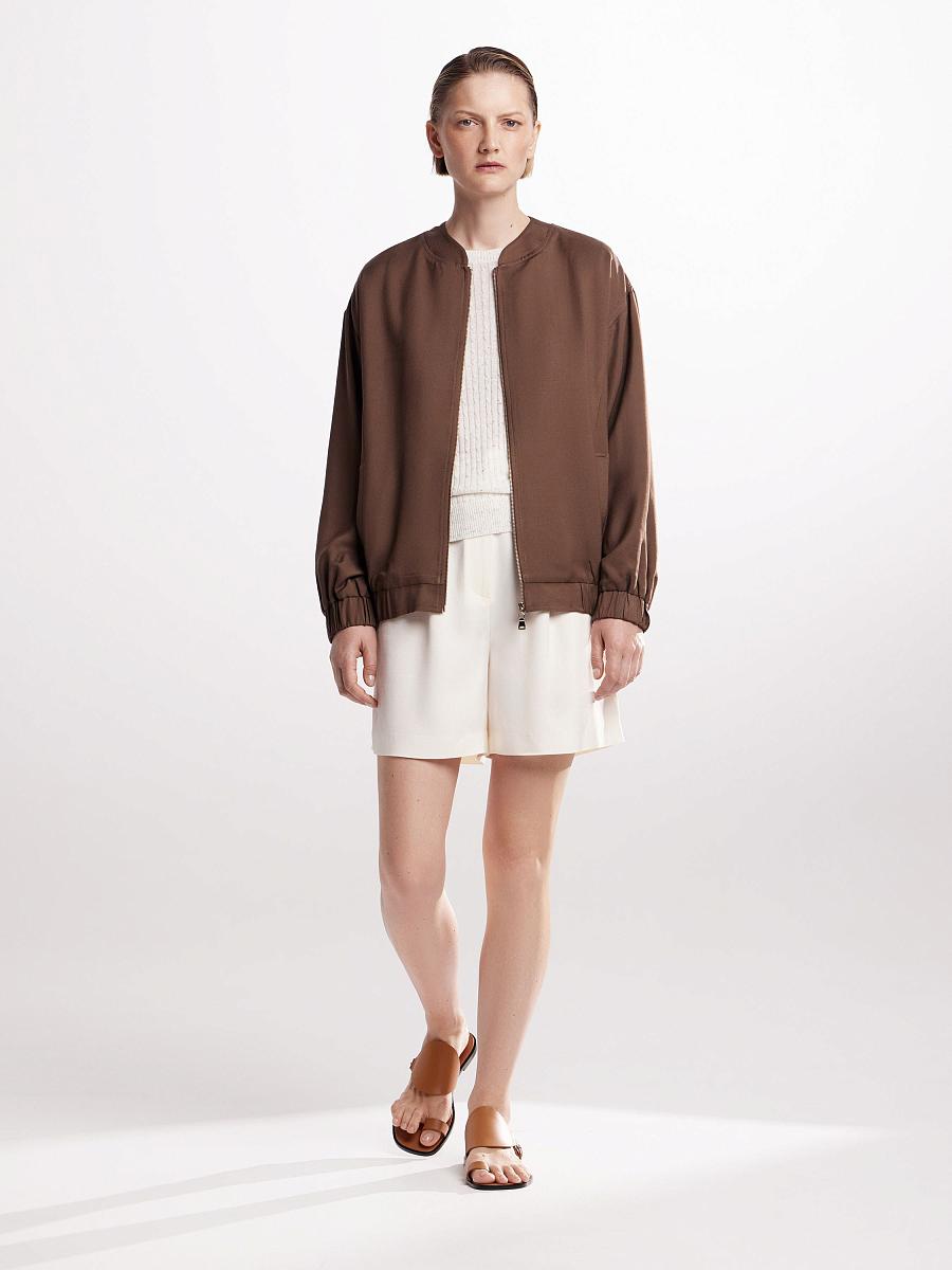 LWWL-565002 Бомбер (коричневый, XS)
