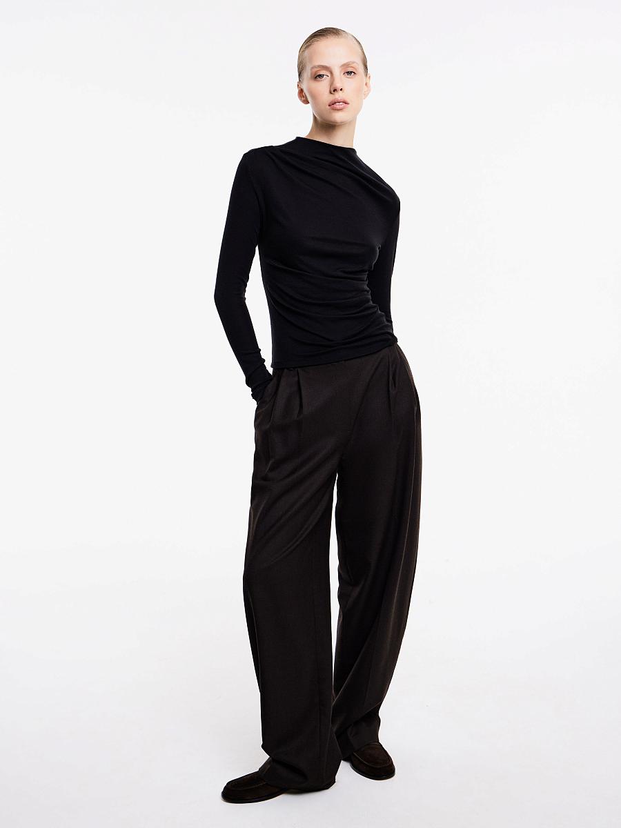 LWWN-685011 Лонгслив (черный, L)