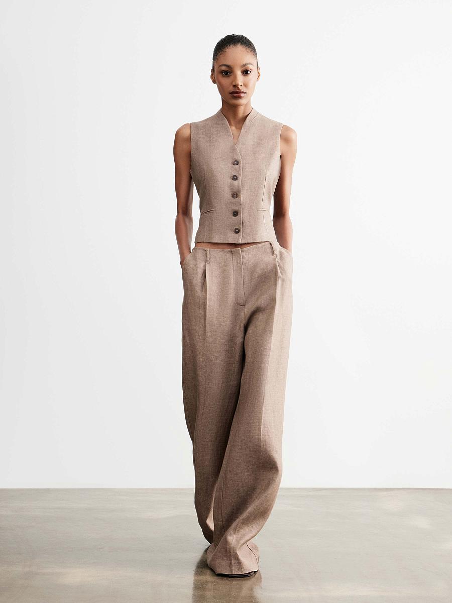 LWWA-135060 Брюки (коричневый, XS)