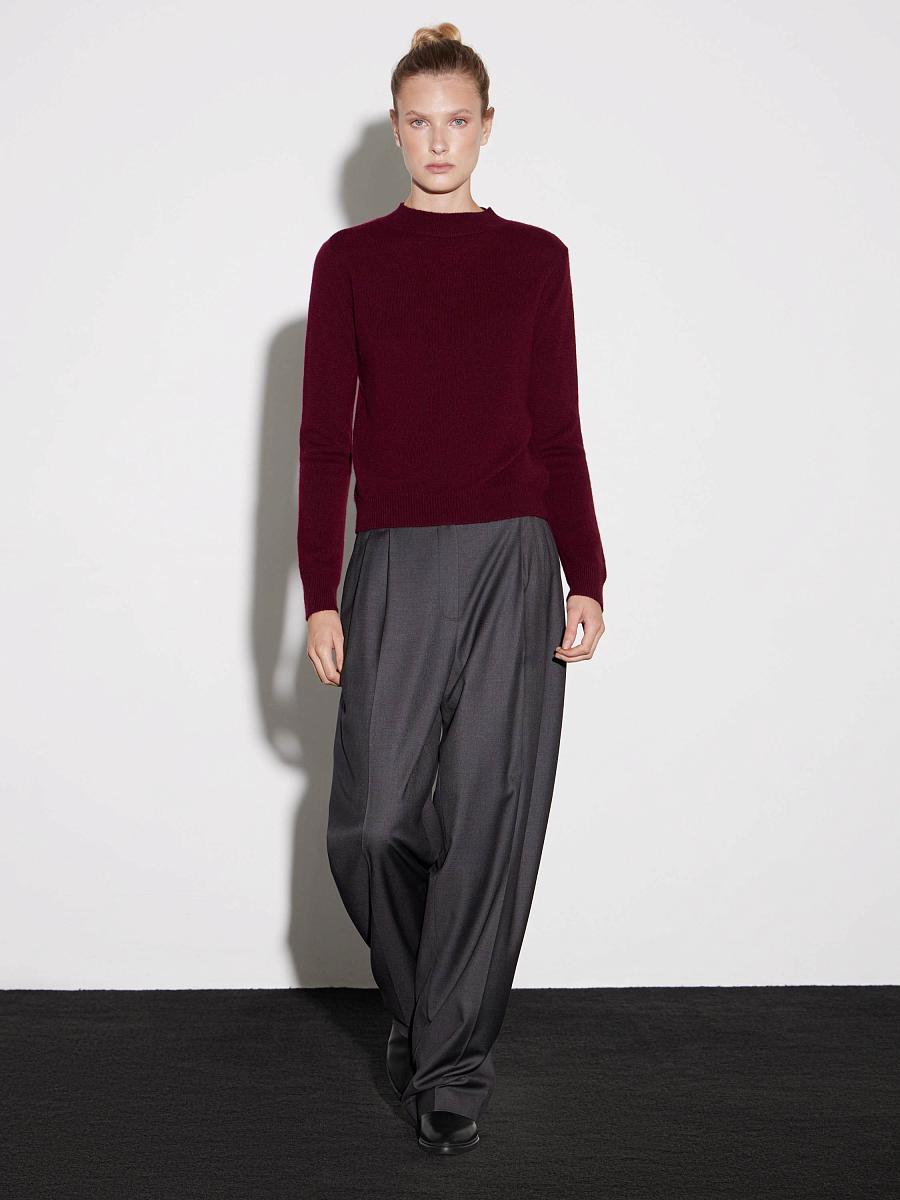 LWWN-345001 Джемпер (бордовый, S)